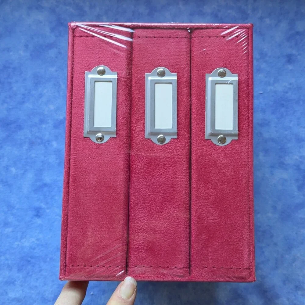 Faux suede boxed album set - Picture 2 of 7